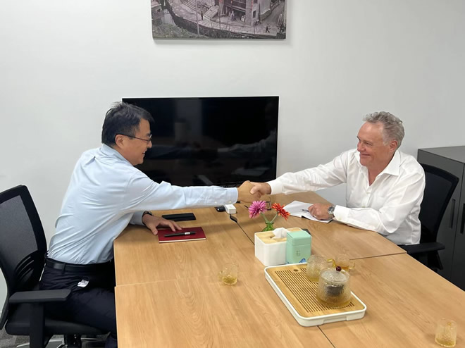 輕工供銷與新西蘭合作方交流洽談，共尋合作新機遇