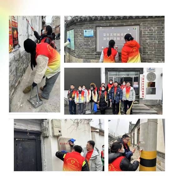 輕工供銷公司組織開展“黨團聯動學雷鋒，志愿服務展風采”活動