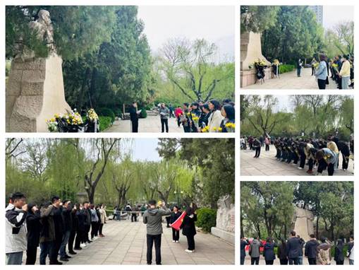 輕工供銷公司組織開展“清明時節(jié)祭先烈，緬懷忠魂礪初心”活動