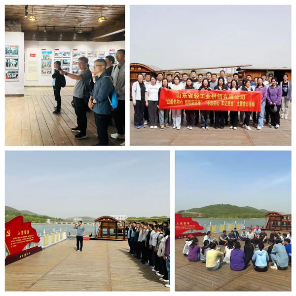 輕工供銷公司組織開展“紅船憶初心，揚(yáng)帆新征程”活動